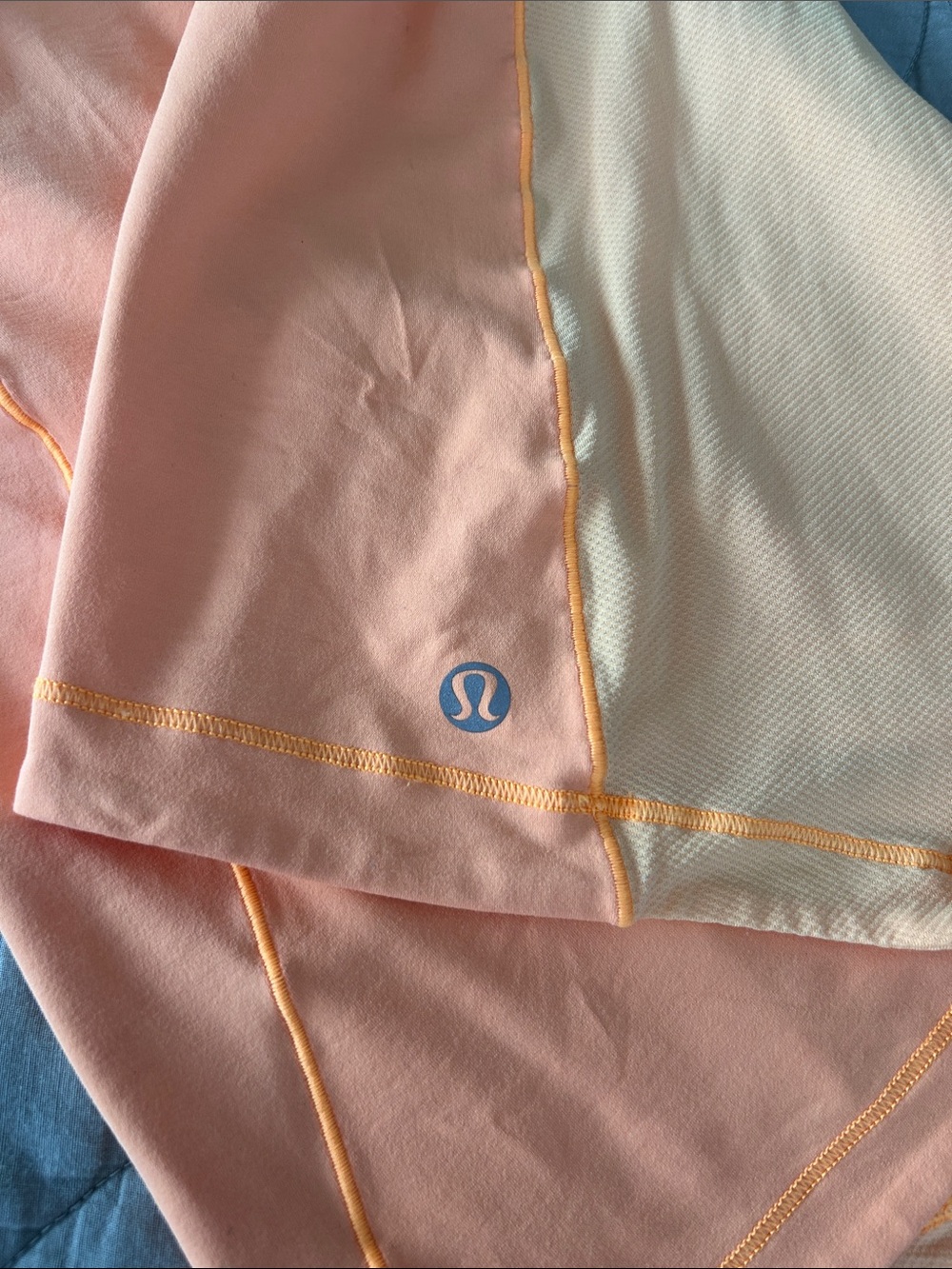 Lululemon Pale Orange Workout Top - Picture 7 of 7